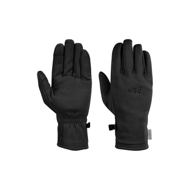 OUTDOOR RESEARCH MENS BACKSTOP SENSOR GLOVES BLACK (X-LARGE)