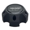 PRO COMP Flat Black Wheel Center Cap with Screws 703154502