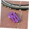 WOONEKY 2 Pairs Bicycle Pedals of Durable Pedals Bright Colors