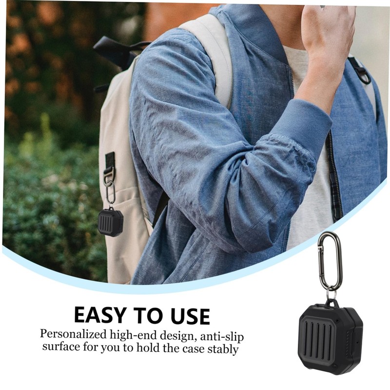 IWOWHERO Fashionable Wireless Earphone Protector Case for Safe Material Slip