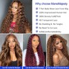 ManeMajesty Ombre Curly Wave Lace Front Wigs Wear and Go