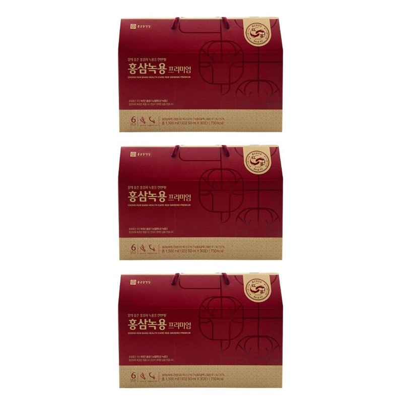 Chong Kun Dang Health Red Ginseng Deer Antler Premium 50ml