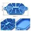 NICECNC Aluminium Finned Valve Covers Compatible with Suzuki DR650SE 1996-2024，DR650S