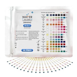 16 in 1 Drinking Water Test Kit |High Sensitivity Test Strips detect pH, Hardness, Chlorine, Lead, Iron, Copper, Nitrate, Nitrite (16 in 1 Drinking Water Test Kit)