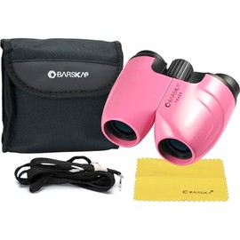 BARSKA BARSKA 10x25 Pink Porro Binoculars