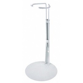 Kaiser Doll Stand 2501 - White Doll Stand for 12" to 18" Fashion Dolls and Action Figures