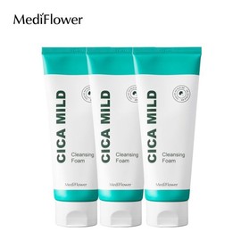 Mediflower 시카 마일드 클렌징폼 150mlx3개 Cica Mild Cleansing Foam 150ml x 3 packs