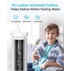 AQUA CREST XWF Refrigerator Water Filter, Replacement for GE® WR17X30702,