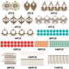 SUNNYCLUE 1 Box DIY Make 10 Pairs Bohemian Chandelier Earrings