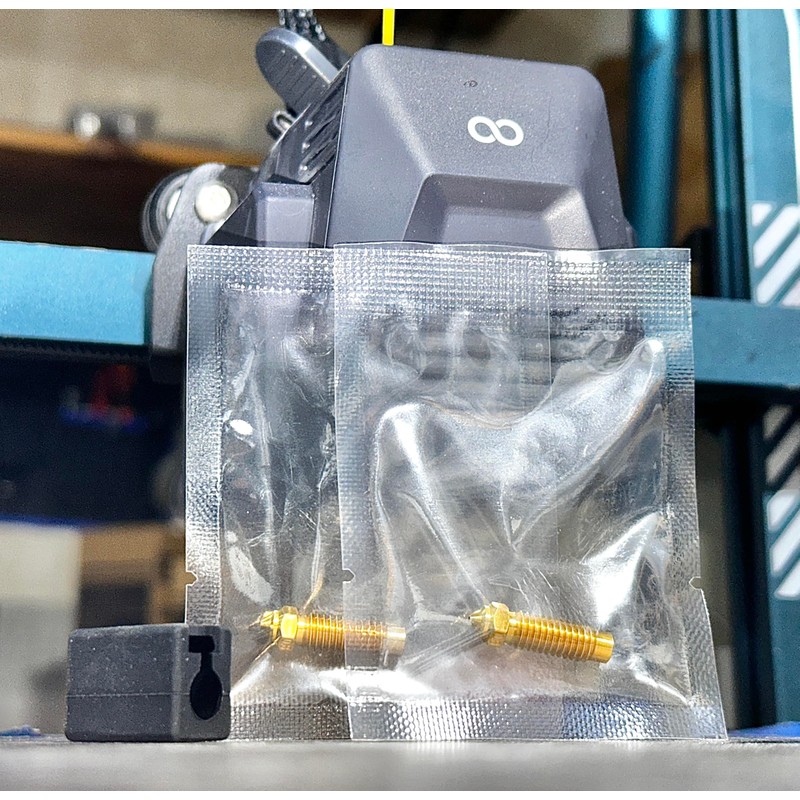 2-Pack 0.8 mm Nozzles for Elegoo Neptune 4 Plus/Max [4X