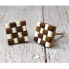 ARTISNO Handmade Square Shape Wood and Resin Kitchen Cabinet Drawer