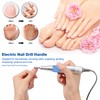 Anself 30000RPM Electric Nail Drill Pen Nail Drill Handle Handpiece