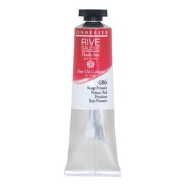 Sennelier Rive Gauche Fine Oil Color for Artists, 40ml Tube, Primary Red 686