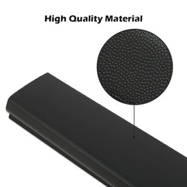 PIT66 3PCS Flexible Step Trim Tailgate Molding, Compatible with Ford Super Duty F350 F250 2008-2016 8C3Z-9940602-DA, 8C3Z9941019AA, 8C3Z9941018AA Pair Tailgate Trim End Cap, Hardware