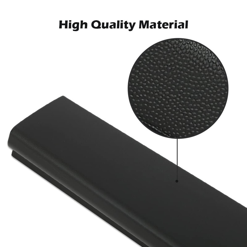 PIT66 3PCS Flexible Step Trim Tailgate Molding, Compatible with Ford