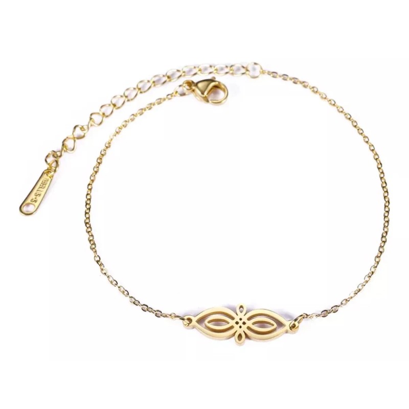 COLIBRI ALEGRE Pulsera Nudo De Bruja En Forma De 8