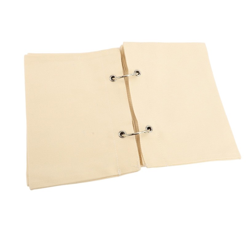 lvifloae Blank Fabric Sketchbook Art Journaling Fabric Sketch Book Linen