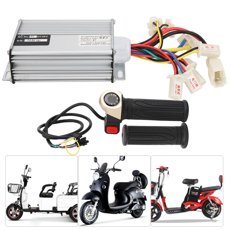 Universal Throttle Grip with Electric Quantity Display 48V 1000W Brush