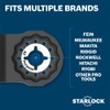 Bosch OSL400F 4 in. Starlock® Oscillating Multi Tool Bi-Metal Segmented