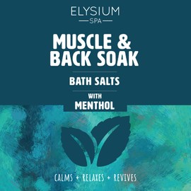 Elysium Spa Muscle & Bath Soak with Menthol