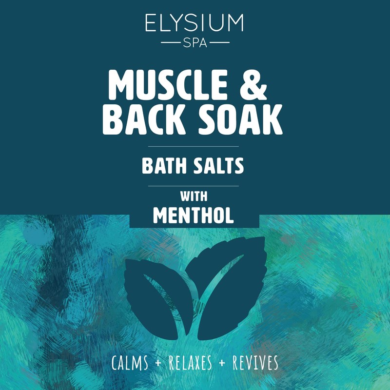 Elysium Spa Muscle & Bath Soak with Menthol