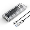 Orico Case Disco Duro M.2 Nvme Usb4 40gbps Ssd Gabinete