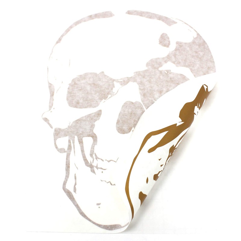 Finest Folia Skull Sticker Car Boat Motorcycle Caravan Decor K065