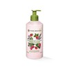 Yves Rocher Crema Corporal Fluida, Frambuesa/Hierbabuena, 390 ml