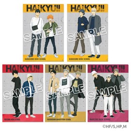Haikyu!! Clear File DayOff Kageyama & Hyuga Karasuno High School Limited Goods