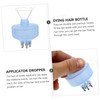 Minkissy 3sets Applicator Dropper Bottle with Funnel for Hair Dye