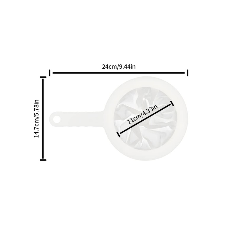 200 Mesh Food Filter Strainer, Reusable Fine Mesh Strainer, Nylon