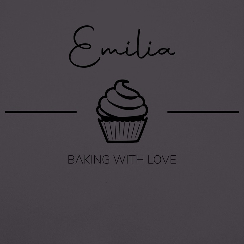 Geschenk mit Namen personalisiert by Shirtracer - Apron - Baking