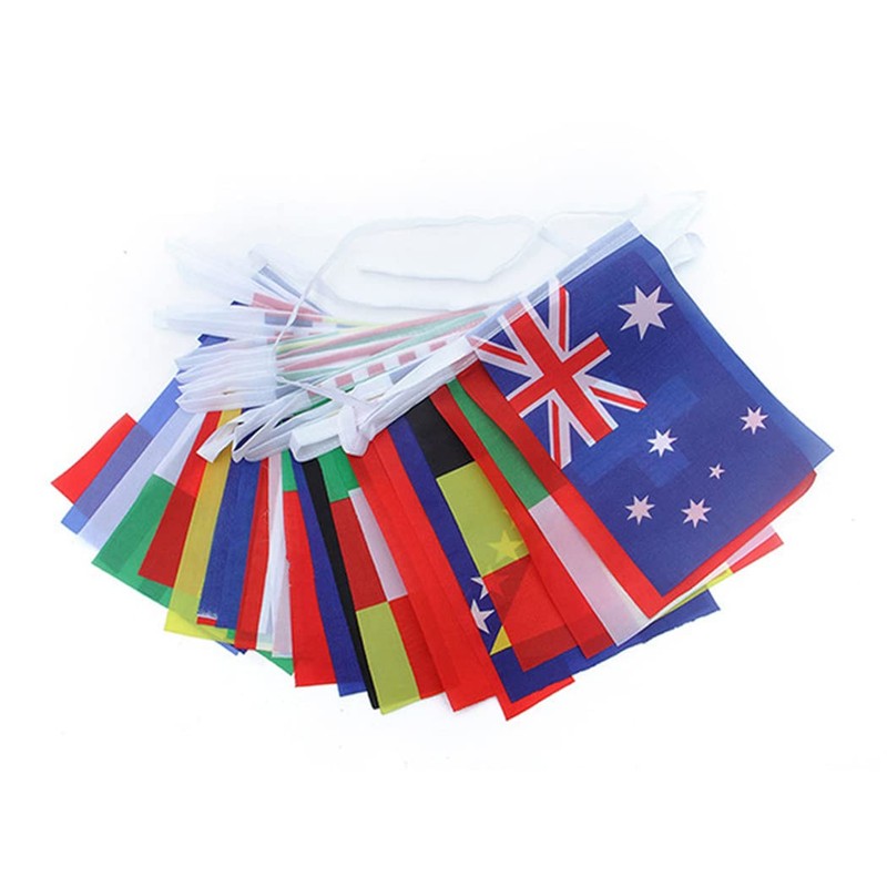 AISHITE World Cup Flag, Finals, 32 Strong, Support, Soccer, Bunting