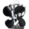 VODA Wood Stove Fan Heat Powered Fireplace Fan No Electric,