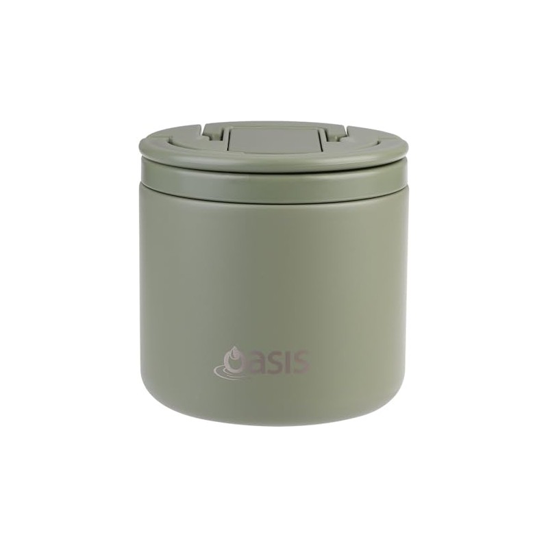 Oasis Stainless Steel Double Wall Insulated Food Flask with Quick