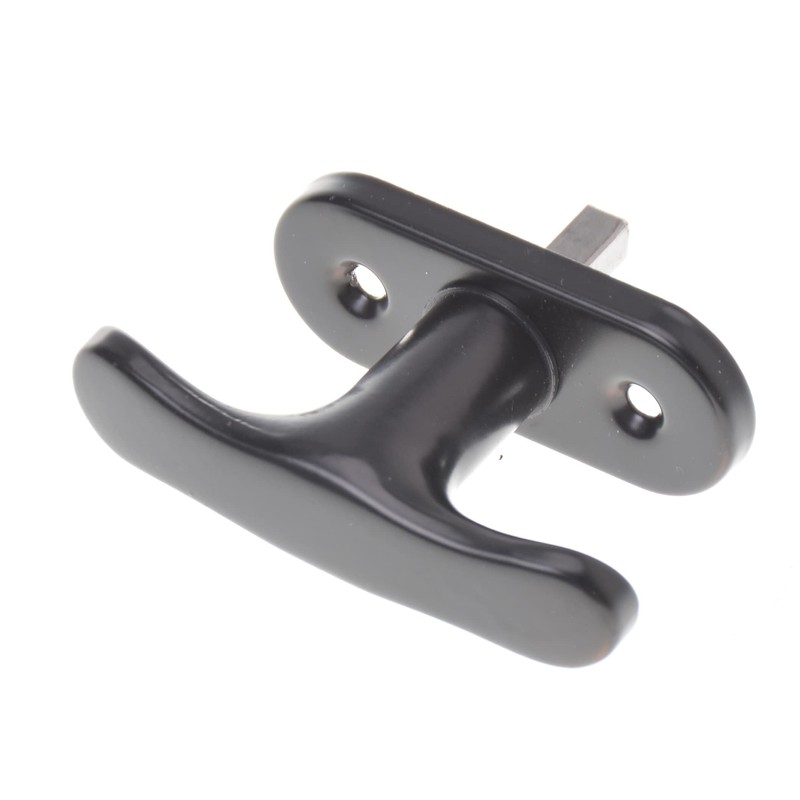 Aqbau® Window Handle Metal (Black) Window Olive Painted Balcony Door