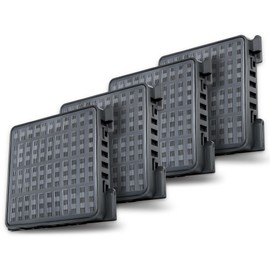 4 Activated Carbon Filters for Liebherr Refrigerators 9096989 9882460 9882429 988246000 Fresh Air Filter for Liebherr Refrigerators Air Filter 7440021-00 Replacement Filter Fridge Filter