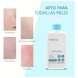 Pielrápida Gel Limpiador Facial con ácido Salicílico Piel Grasa y Tendencia a Imperfecciones Limpieza para Piel Grasa 236ml