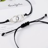 YELUWA Partners in Crime Bracelets for 3 Best Friend Handcuff