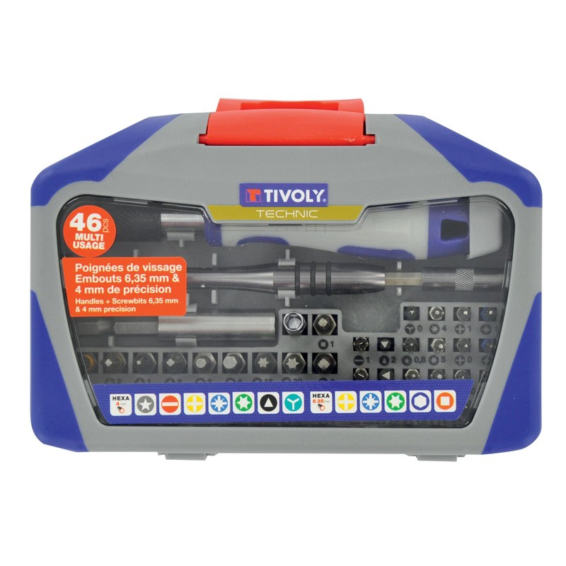 Tivoly – 46 Piece Multi Purpose Screwdriver Set – 22