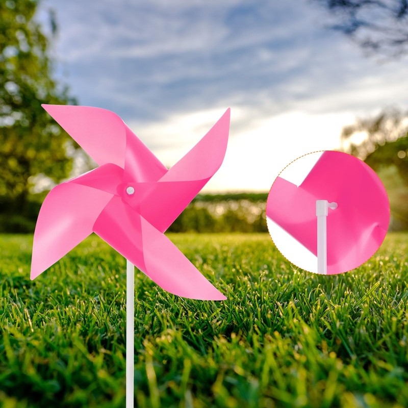 sourcing map 50pcs Windmills for the Yard Garden 15" x