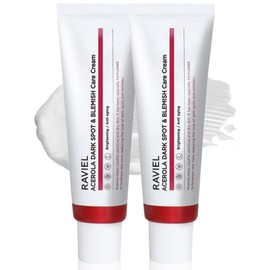 RAVIEL Acerola & Avocado Oil Dark Spot Care Moisturizing Cream, Dark Spot Corrector & Blemish Remover, Daily Face Moisturizer, Deep Hydrating, Anti aging (1.69 fl oz x 2)