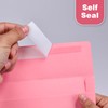 Pink Envelopes for Invitations 50 Pack - 4.5 x 5.5