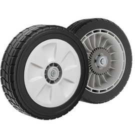 8 in Lawn Mower Rear Wheels Replacement For Honda lawnmower 42710-VE2-M02ZE 42710-VE2-M00ZE fits model HRR2169VKA 2 pack