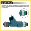 PARSKILO Fuel Injector, Fuel Injection Nozzle, for Land Rover LR2