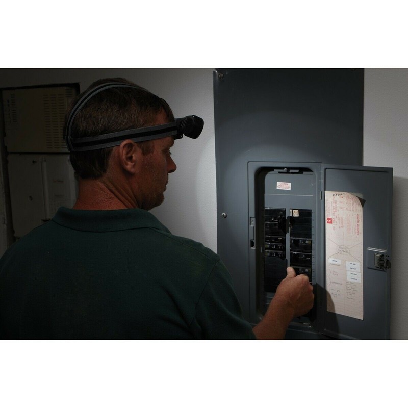 HFT Swivel Lens LED 50 Lumens Headlamp Flashlight with Headband