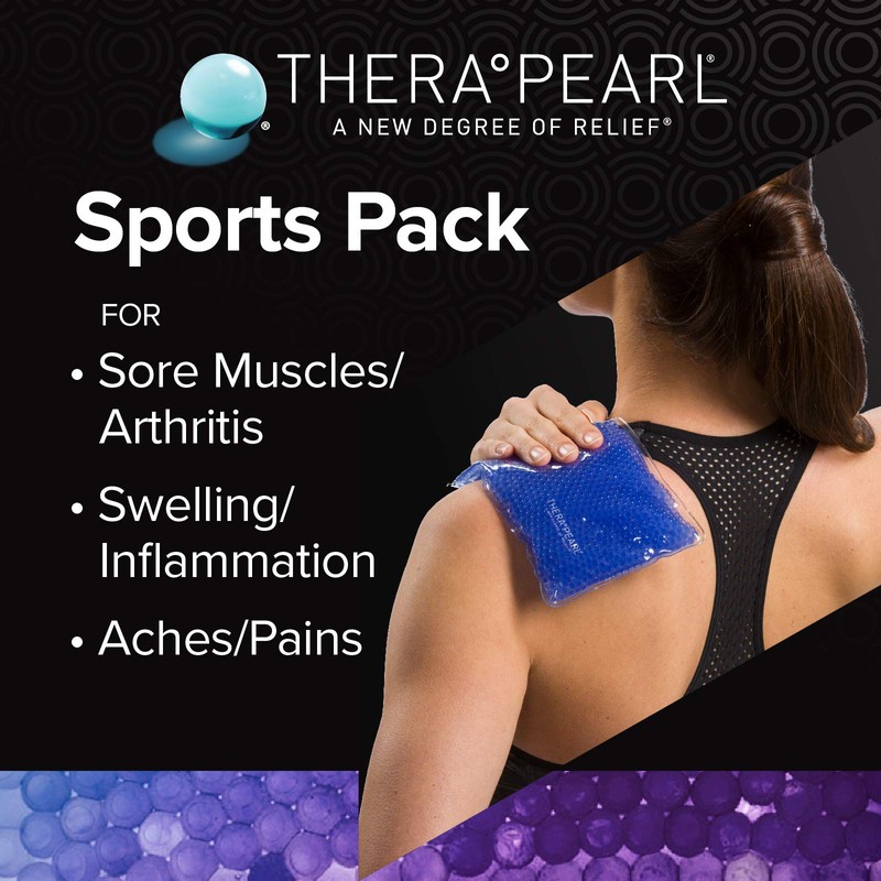 TheraPearl 14068 Color Changing Reusable Hot Cold Pack with Gel