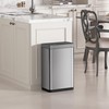 Mbillion Automatic Touchless 15 Gallon Motion Sensor Trash Can Stainless