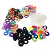 Comfortable Spring Hair Ties (Set of 10) Mark-free Hair Ties / 편한 스프링 머리끈 (10개 1세트) 자국안남는 헤어끈