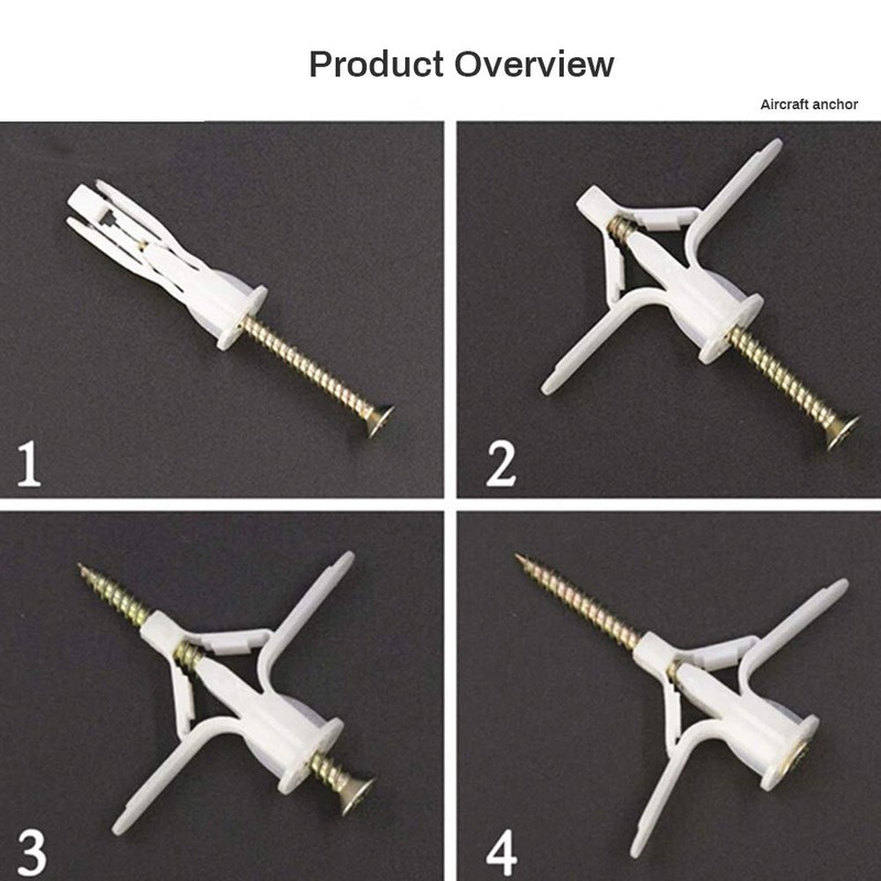 Gypsum Board Wall Plug, CTRICALVER Gypsum Board Wall Plug Extension